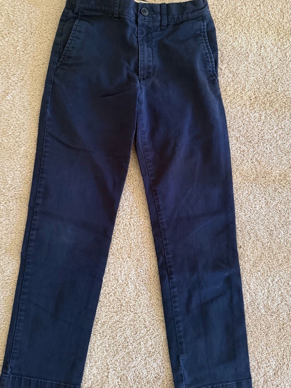 Crewcuts Men's Straight Chino-Style Jeans in Deep Navy